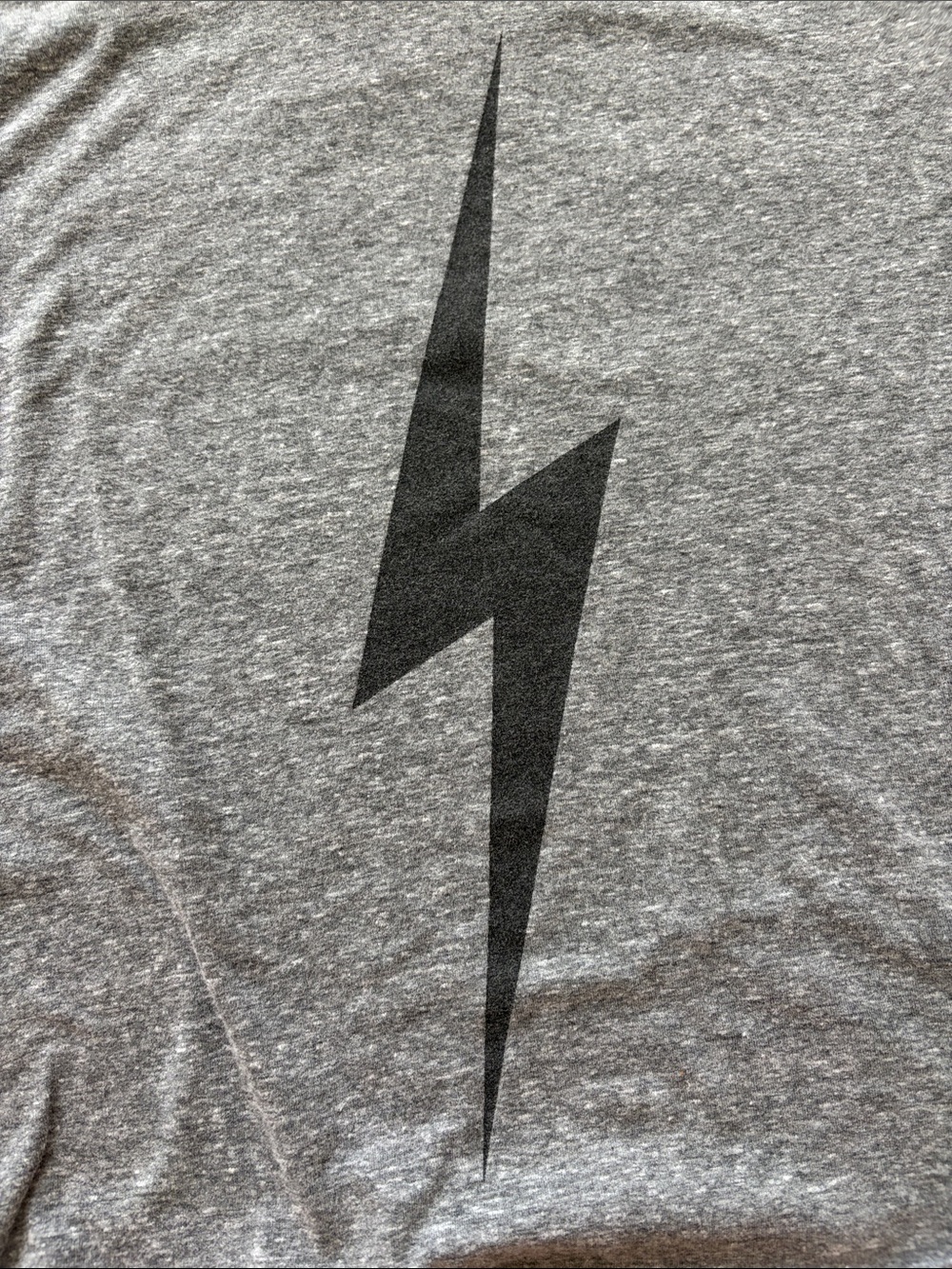 Aviator Nation Gray Lightning Bolt Short Sleeve Tee - Picture 3 of 5